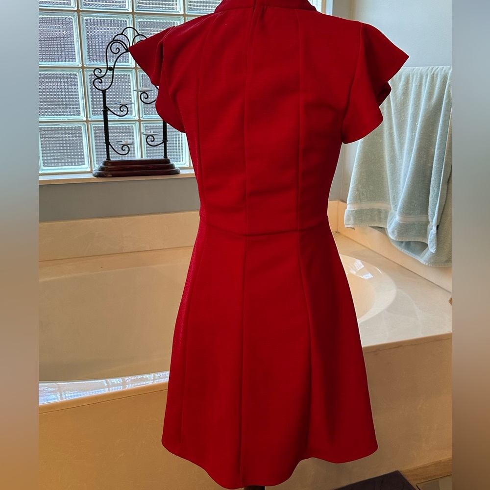 S - BCBGeneration Red Dress - Picture 2 of 15